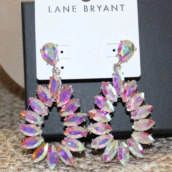 NWT Lane Bryant Statement Bling Necklace and Matching earrings STUNNING! - Picture 2 of 9
